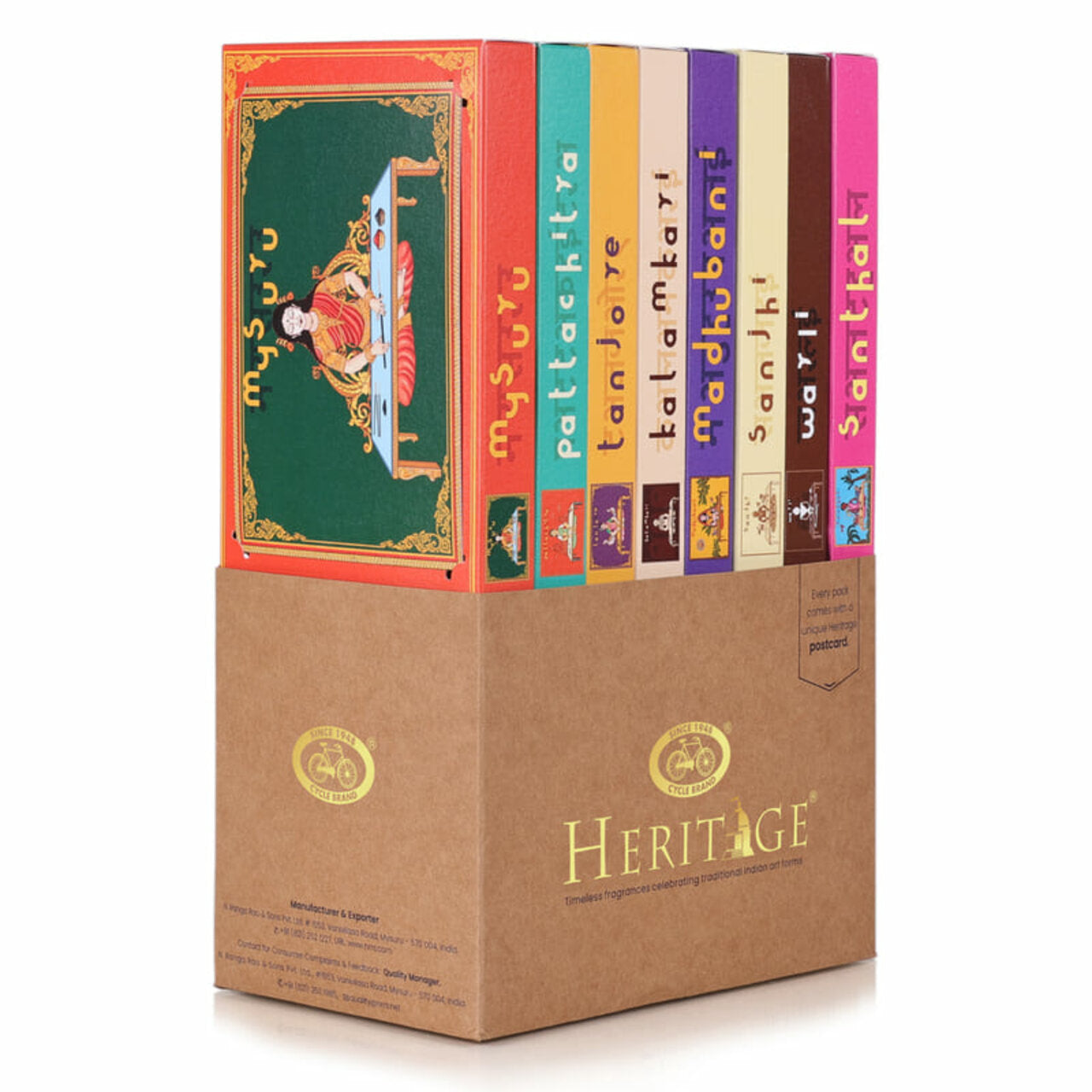 Heritage Handcrafted Prayer Sticks Gift Pack - Set of 8
