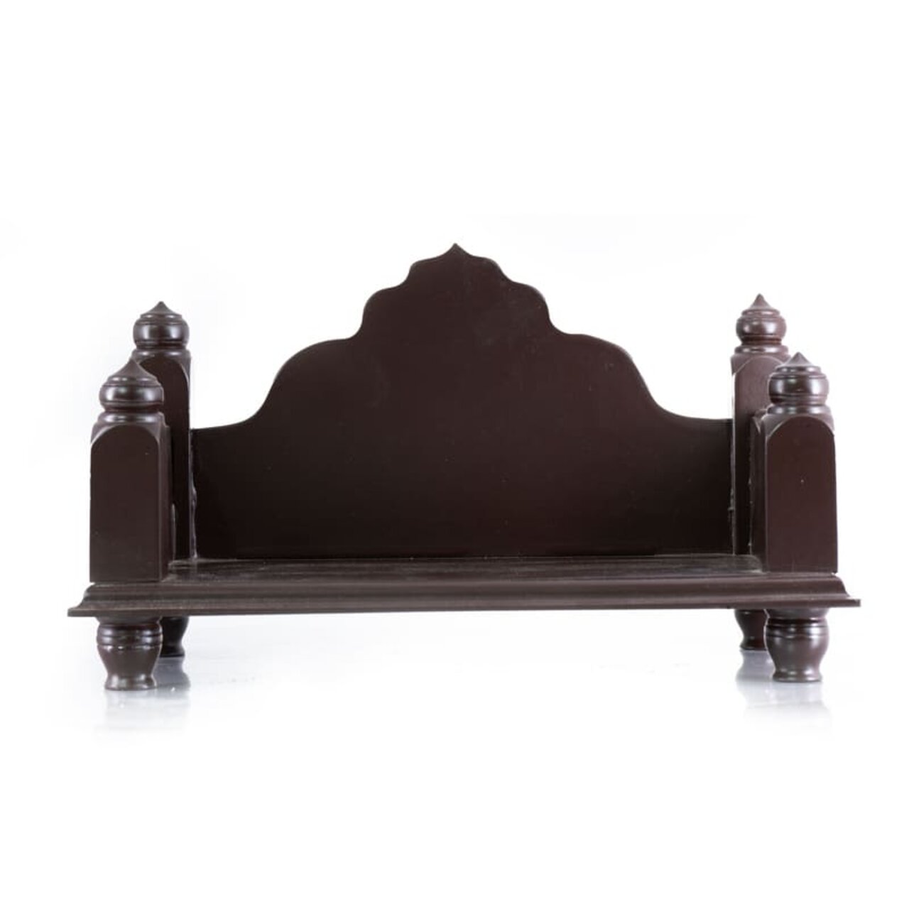 Shivani Wood Pooja Mandir Pre-Assembled (Sinhasan for God / Mandasana / Pooja Mantapa)