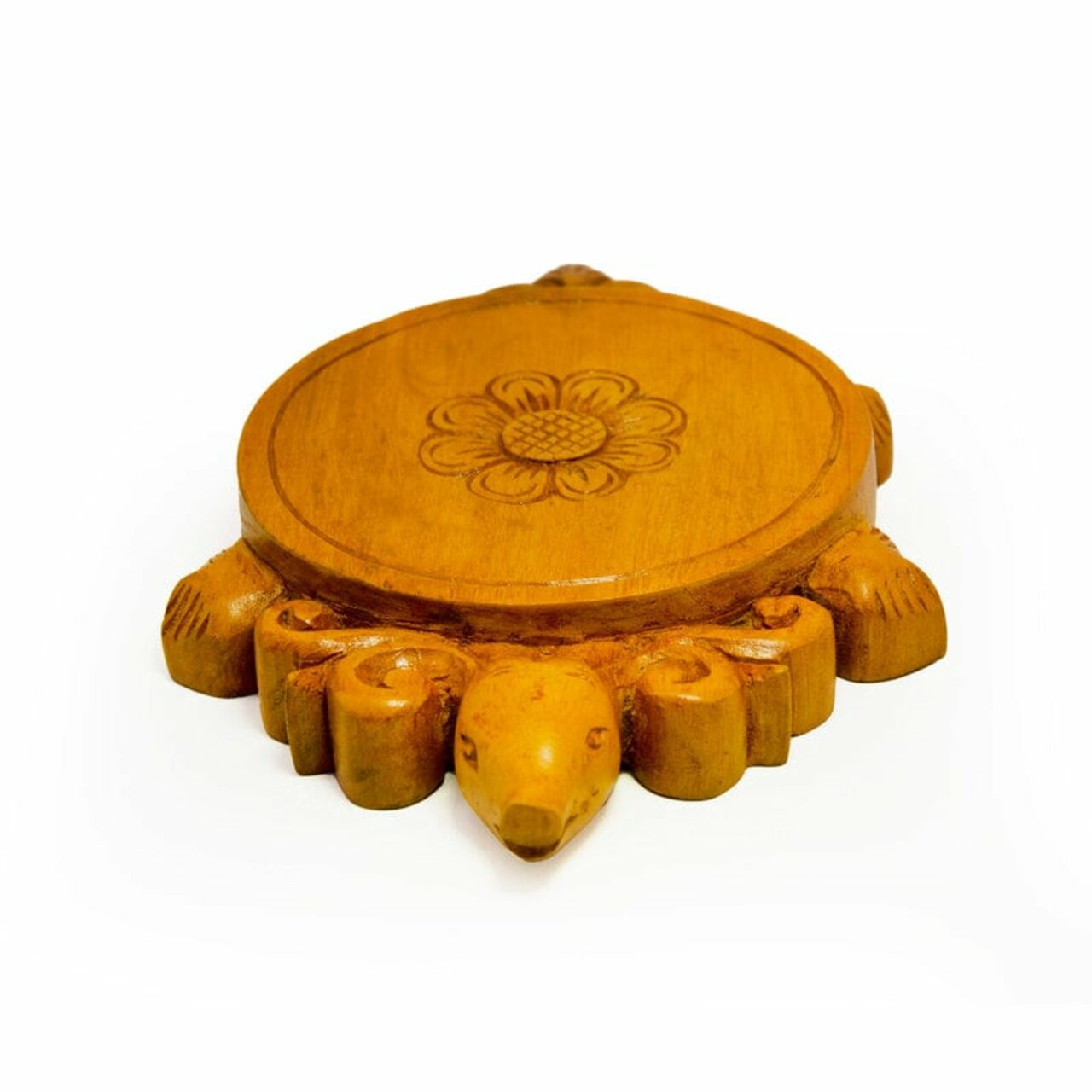 Handmade Jackfruit wood Koorma Asana/Koorma Peeta