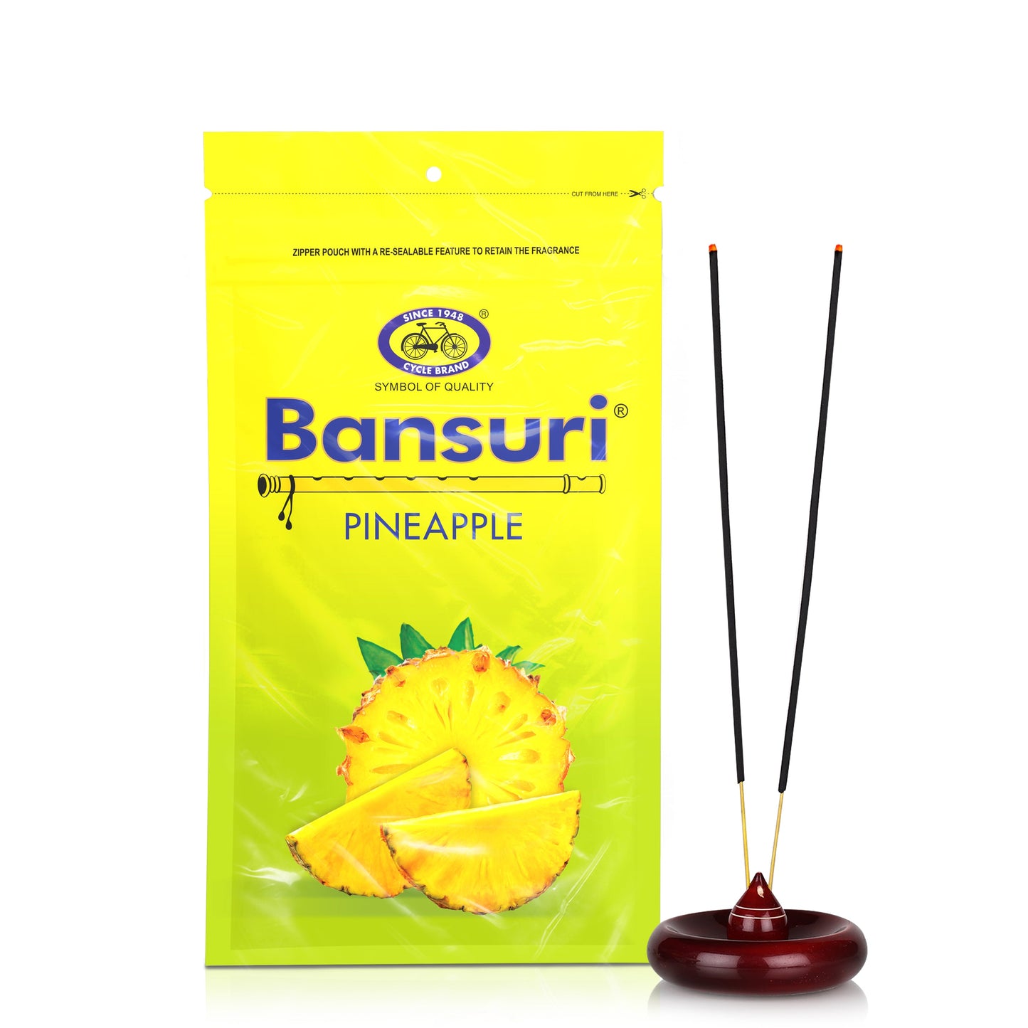 Bansuri Pineapple Agarbatti (120 g)