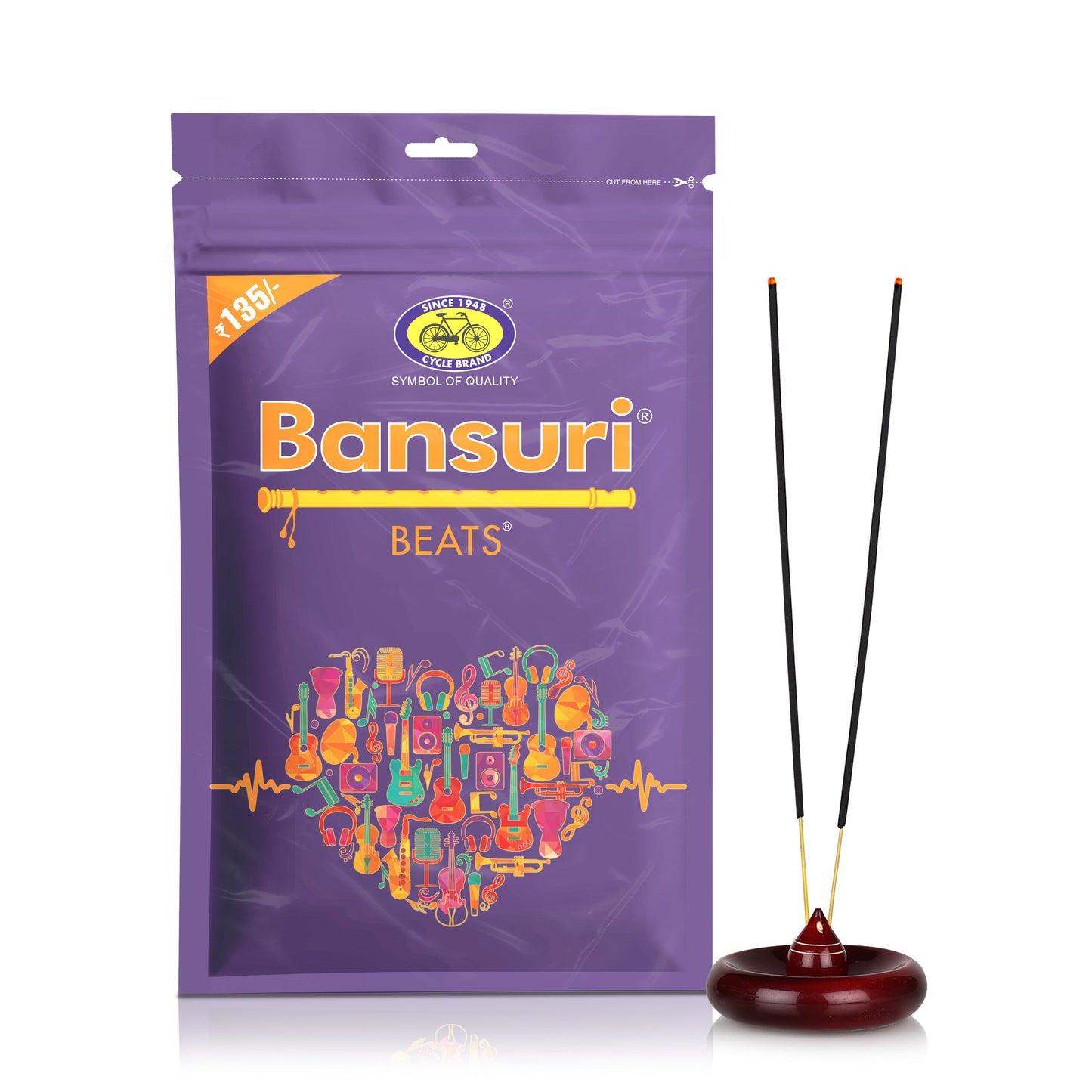 Bansuri Agarbatti Combo - Classic, Melody, Beats, Vibe