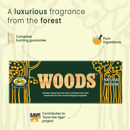 Woods Agarbatti - Fragrance of the Forest
