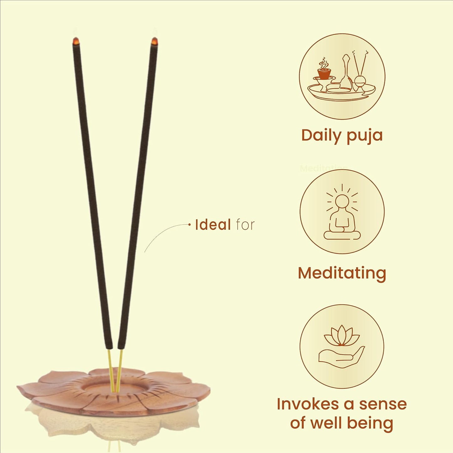 Three in One Agarbatti Combo - Pack of 6