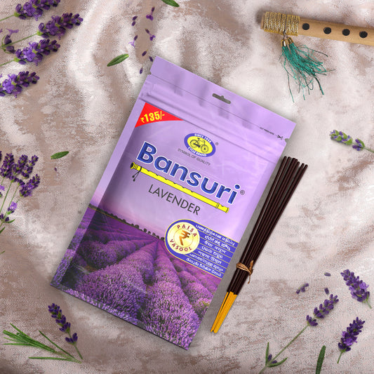 Bansuri Lavender Agarbatti