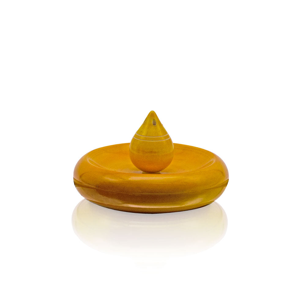 Handcrafted Wooden Round Agarbatti Stand - Carmel