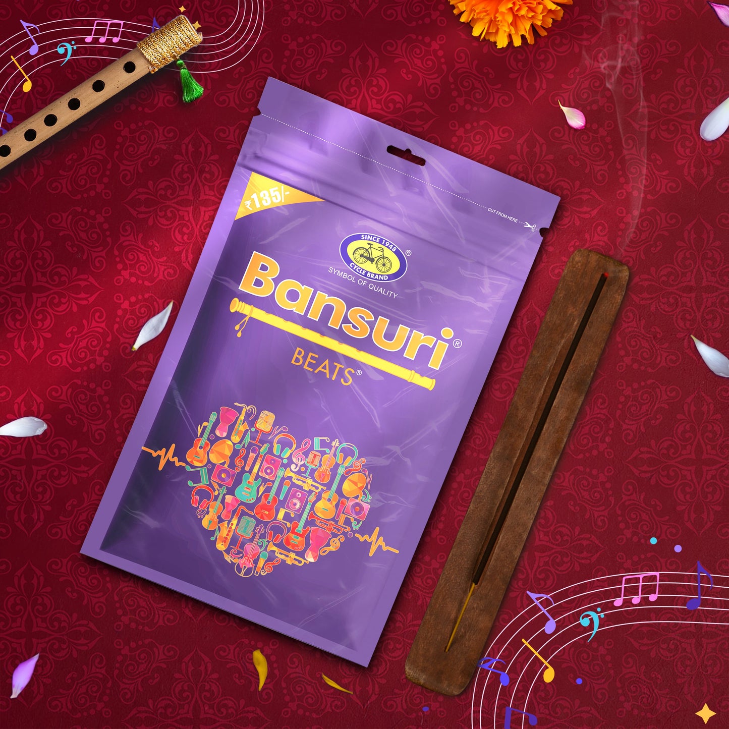 Bansuri Beats Agarbatti