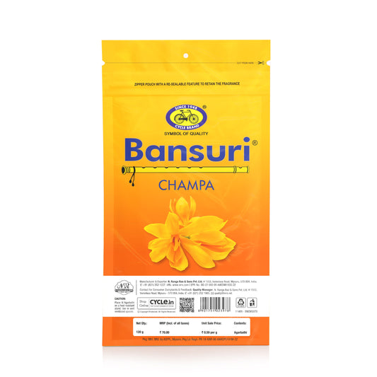 Bansuri Champa Agarbatti (120 g)