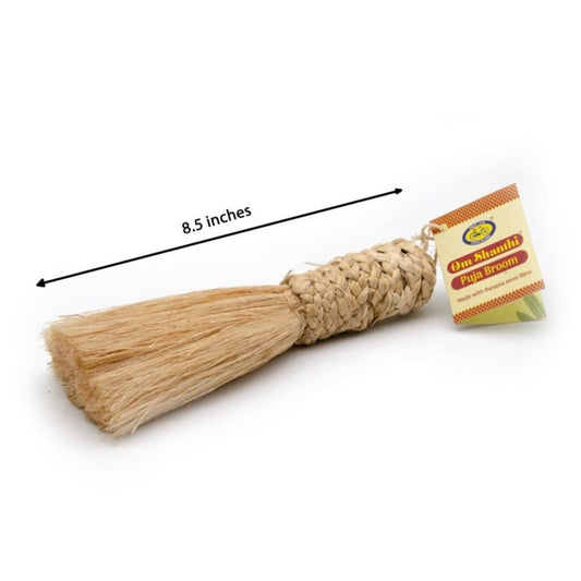 Om Shanthi Puja Broom