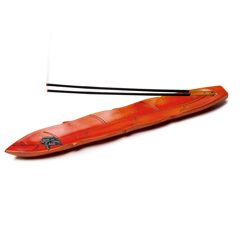 Leaf Ash Catcher- Burnt Orange