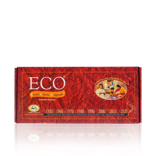 Eco Premium Incense - Pack of 8 exquisite fragrances inside