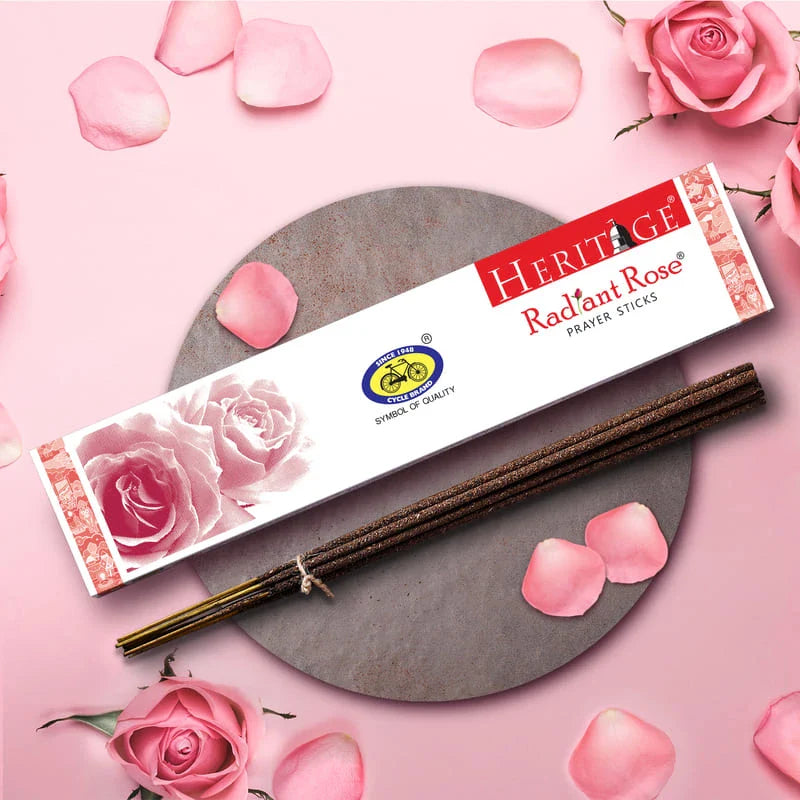 Heritage Radiant Rose Agarbatti