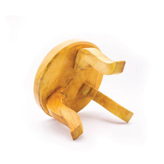 Jackfruit Wood Mukkali Manai (Pooja Stand/Abhisheka Peeta)