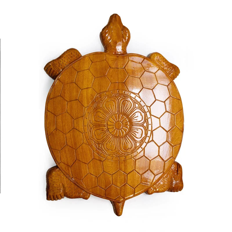 Handmade Large Jackfruit wood Koorma Asana/Koorma Peeta