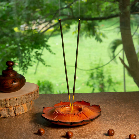 Lotus Tealight Holder and Incense Ash Catcher