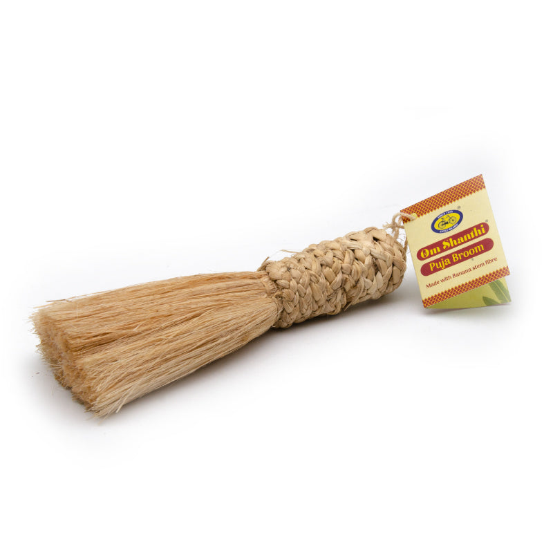 Om Shanthi Puja Broom