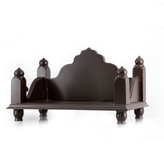 Shivani Wood Pooja Mandir Pre-Assembled (Sinhasan for God / Mandasana / Pooja Mantapa)