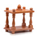 Small Wooden Mantapa - Natural Finish