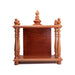 Mahogany Wooden Dismantlable Mantapa - Natural Finish