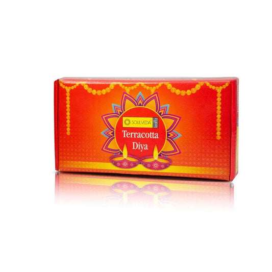 Hand Painted Earthen Terracotta Clay Diyas