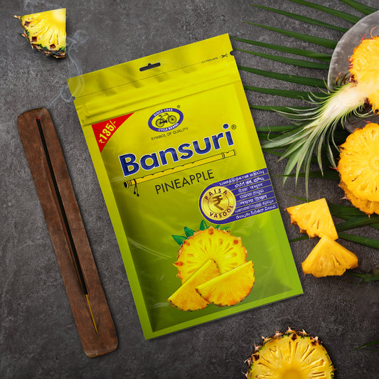 Bansuri Pineapple Agarbatti (120 g)