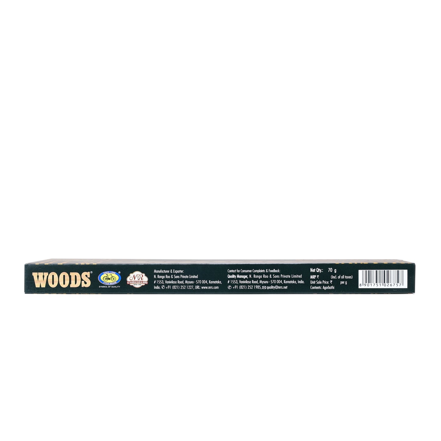 Woods Agarbatti Combo - Pack of 2 (70 gms each)